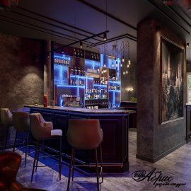 Дизайн интерьера кальянной Hookah Place | Портфолио